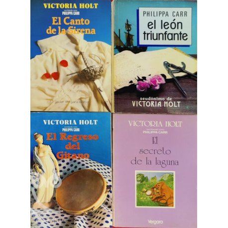 Lote 4 libros Victoria Holt...