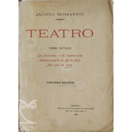 Teatro - Tomo VIII -R -75900