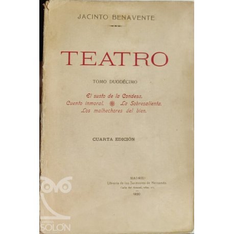 Teatro - Tomo XII-R -75903
