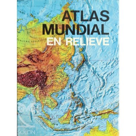 Atlas mundial en relieve-R -76396
