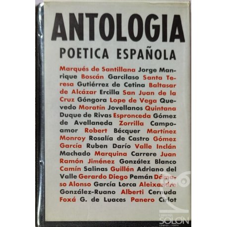 Antología poética...