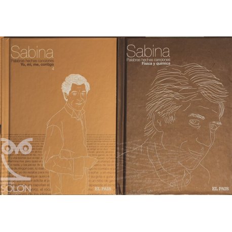 Lote 2 libros Sabina....